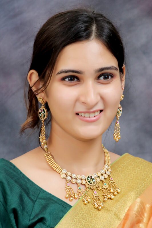 Oxidized Silver Statement Necklace